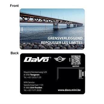 Royce Credit Card 1 GB USB Hard Drive