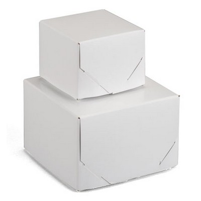 White 2 Piece Lock Corner Box (25"x15"x5")