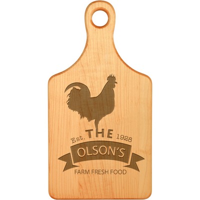 Maple Paddle Shaped Cutting Board