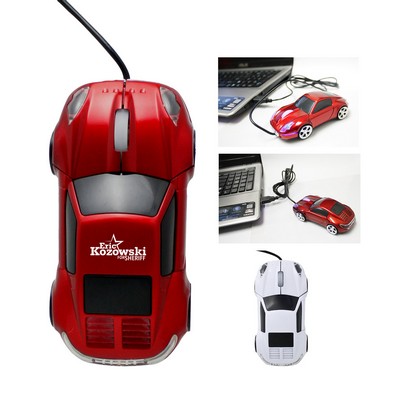 Car Shaped Wired Optical Usb Mouse