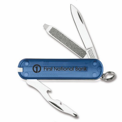 Swiss Army® Sapphire Blue Rally Knife