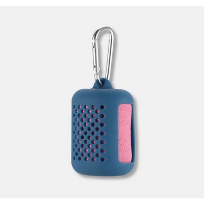 Ultra-Absorbent Travel Towel with Compact Holder