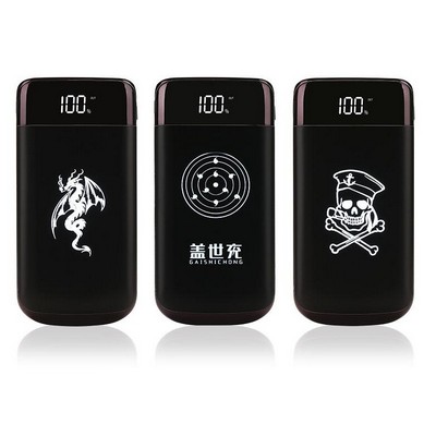 10,000 mah LED Back Light Power Bank w/Status Display