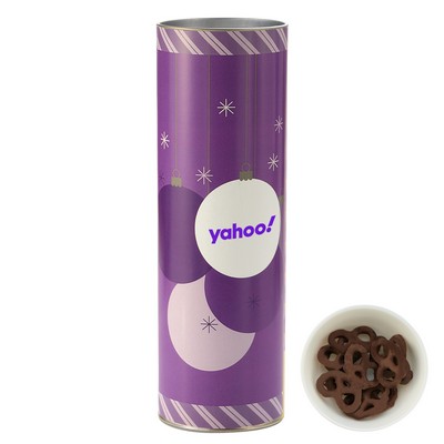 8" Snack Tube Collection- Milk Chocolate Pretzels