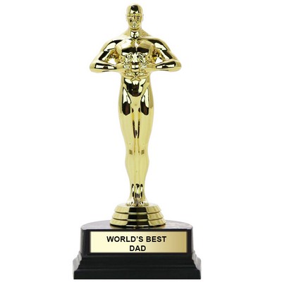 World's Best Dad Trophy- 7" Novelty Trophy