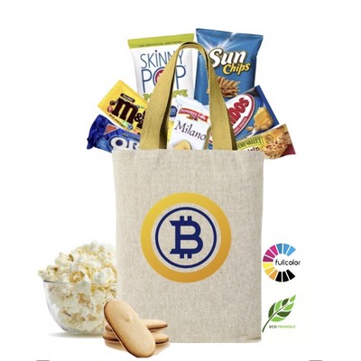 Eco Friendly Tote w/Snacks