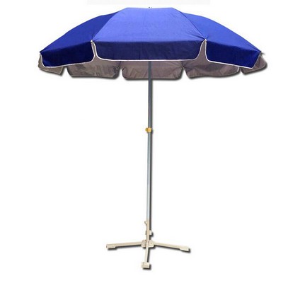 48" Full Color Digital Print Beach Umbrella Including Base