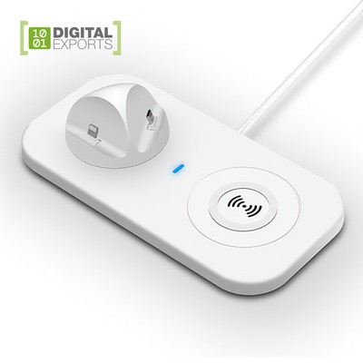 4-In-1 Wireless Charger Universal Interface Mobile Phone Charging Base Supports Wireless Charging