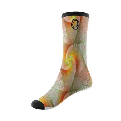 360 Digital Poly-Spandex Crew Socks w/ Cushion Toe