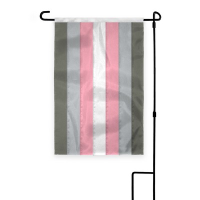 12" x18" 1ply Nylon Demi girl Pride Deluxe Garden