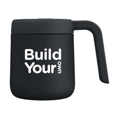 Modern Stainless Steel Mug 12 Oz.