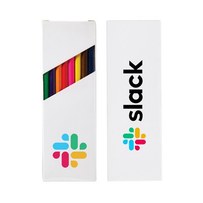 7'' Jornikolor 8 Color Wooden Pencil Set in White Box
