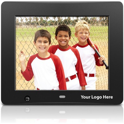 Aluratek 8 inch Digital Photo Frame with Motion Sensor and 4GB Built-in Memory