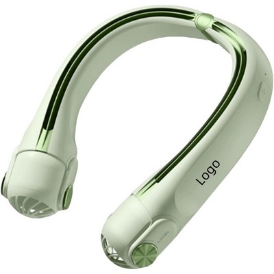Wearable Bladeless Neck Fan - Rechargeable & Hands-Free