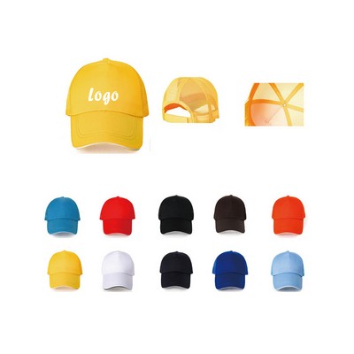 Cotton Soft Mesh Baseball Hat