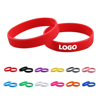 Solid Color Silicone Bracelet