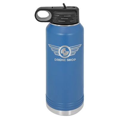 Polar Camel 32oz Royal Blue Stainless Steel Water Bottle