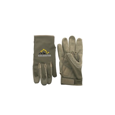Touchscreen Tips & Synthetic Leather Palm Gloves