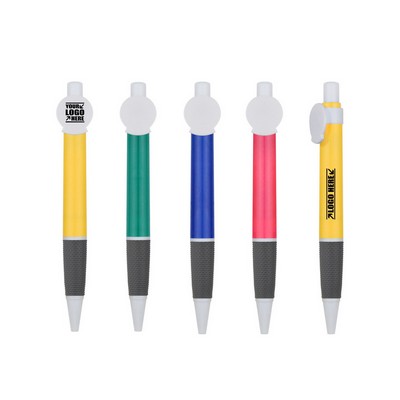 Cute Click Ballpoint Pen with Anti-Slip Grip
