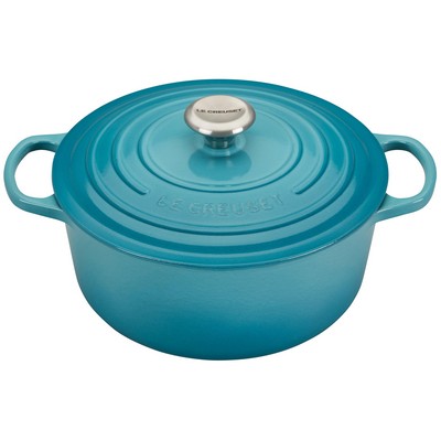 Le Creuset 5.5Qt Signature Cast Iron Round Dutch Oven Carribean