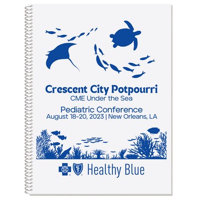 Wide Ruled Composition Notebook w/1 Color (8 ½"x 10 ½")