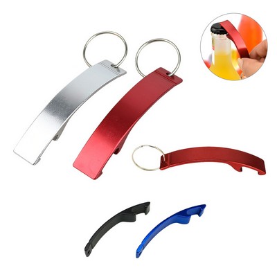 Aluminum Bottle Opener Keychain