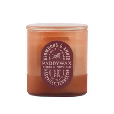Vista 12 Oz Rusty Pink Glass - Redwoods & Amber