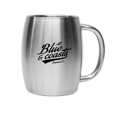 14 Oz Stainless Steel Coffee Mug
