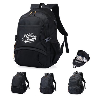 15.6" Laptop Backpack w/ Usb Port