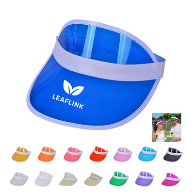 Unisex Plastic Sun Visor - OCEAN