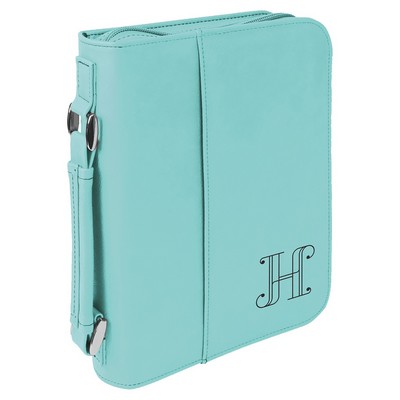 Leatherette Book/Bible Cover w/ Handle & Zipper