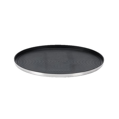 Modern Edge Non-Slip Removable Insert Tray (Brushed Stainless Silver)