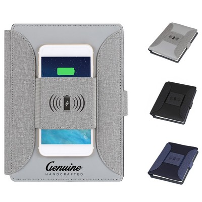 Multi-functional Wireless Charging Notebook Set