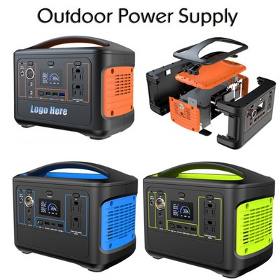 US Stock 600W 153600mAh Portable Outdoor Power Station