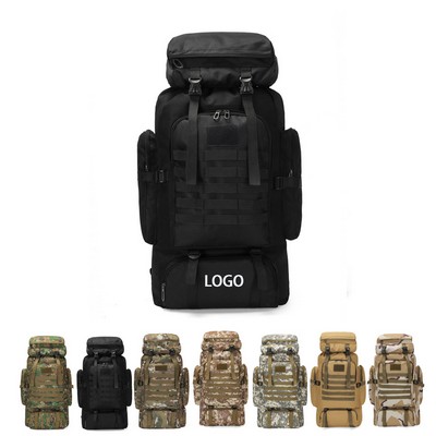 80L Tactical Hiking Backpack