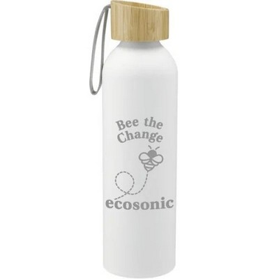 Ryze 22oz Aluminum Sports Bottle w Bamboo lid
