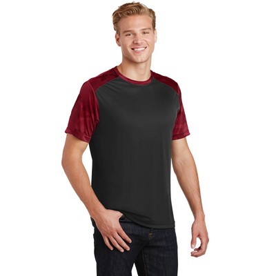 Sport-Tek CamoHex Colorblock Tee