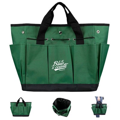Multi-Storage Tool Tote Bag