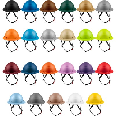 ANSI Type II Vented Full Brim Safety Helmet