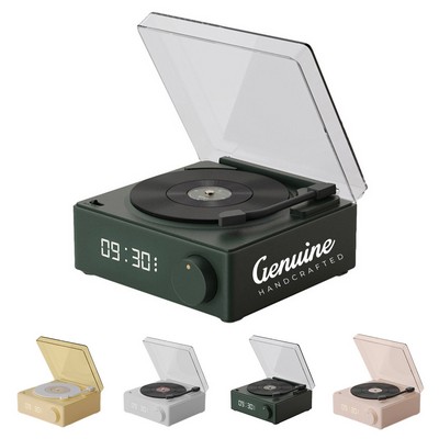 Vinyl Record Style Bluetooth Speaker