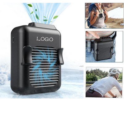 Outdoor Waist Clip Fan with 6000 mah Battery