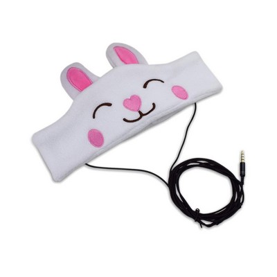 Contixo H1 Adjustable Fleece Headband Headphones Rabbit