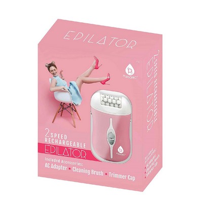 Pursonic Rechargeable Epilator & Bikini Trimmer - Pink