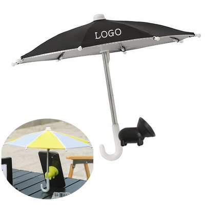 Phone Umbrella Holder with Suction Cup