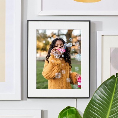 Aura Walden 15" Digital Photo Frame In Matte Black
