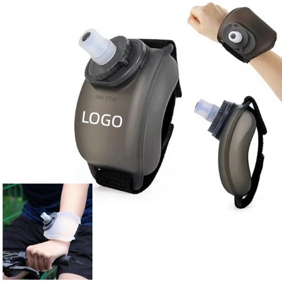 7oz Silicone Wrist Water Bottle