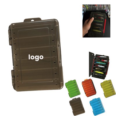 Double-Sided 12-Compartment Portable Lure Box