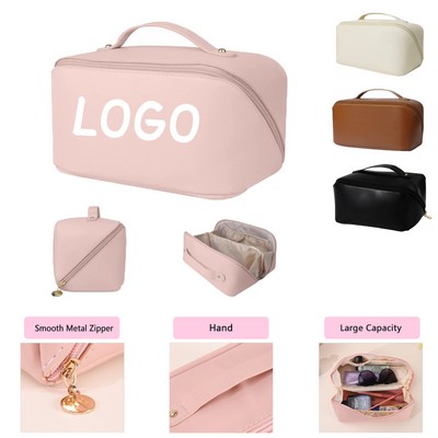 Stylish Cosmetic Case - Large Capacity & Portable