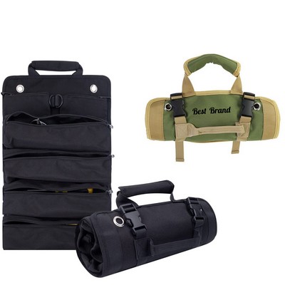 Portable Roll Up Tool Bag Organizer