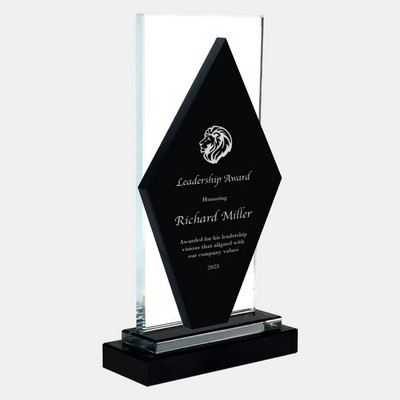 Black Diamond Award with Black Base